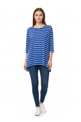 YESSICA WOMENS STRIPED LONG SLEEVED T SHIRT - Smgarment's